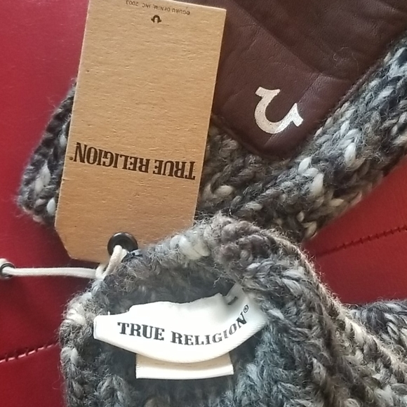 New True Religion knit mittens - Picture 3 of 8